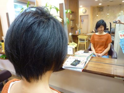 剛毛 硬く多い髪でも大変身 可愛く決まる大人女子ショートボブ 京都 亀岡の美容室 京都府亀岡市の美容室 幸いブレインズの公式サイトです