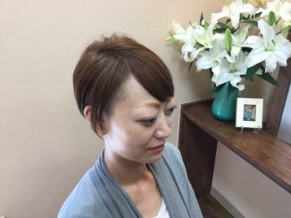 大人女子 カッコ可愛い お洒落な髪型 隠れツーブロック ショートボブ 京都 亀岡の美容室 京都府亀岡市の美容室 幸いブレインズの公式サイトです